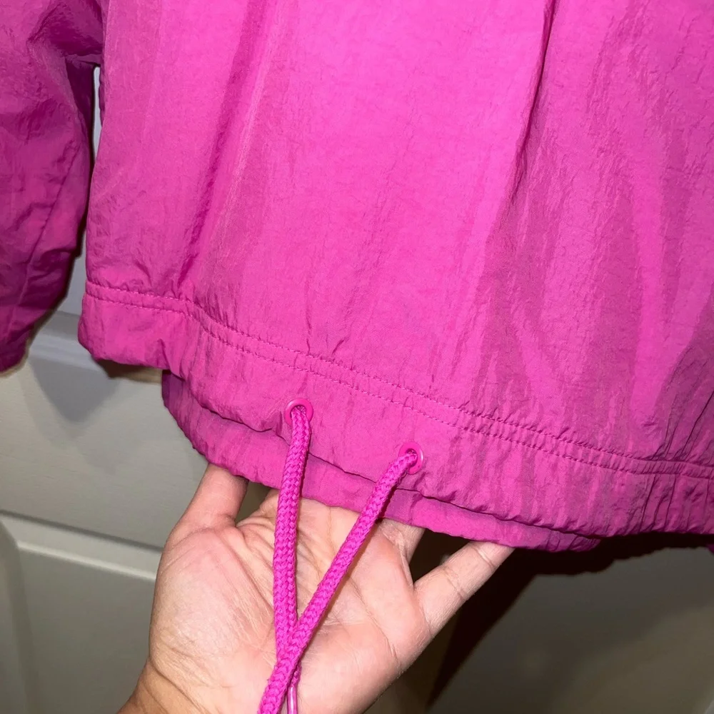 Nike Women's Pink Windbreaker Jacket Size L - Picture 4 of 6